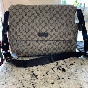Gucci diaper bag